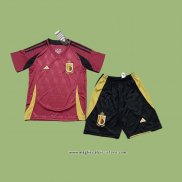 Maglia Prima Belgio Bambino 2024