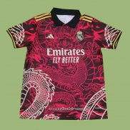 Maglia Real Madrid Dragon 2024/2025 Rosso