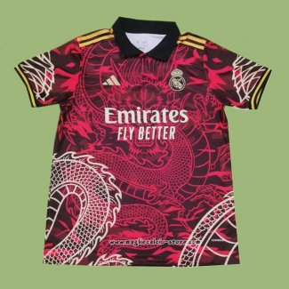 Maglia Real Madrid Dragon 2024/2025 Rosso