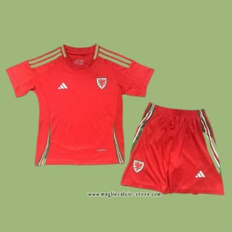 Maglia Prima Galles Bambino 2024