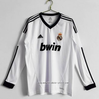 Maglia Prima Real Madrid Retro Manica Lunga 2012-2013