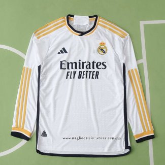 Maglia Prima Real Madrid Manica Lunga 2023/2024