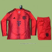 Maglia Prima Bayern Monaco Bambino Manica Lunga 2024/2025