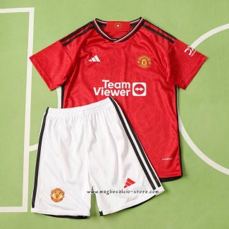 Maglia Prima Manchester United Bambino 2023/2024