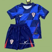 Maglia Seconda Croazia Bambino 2024