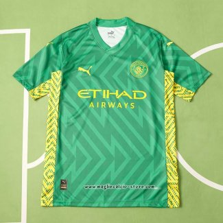 Maglia Manchester City Portiere 2023/2024 Verde