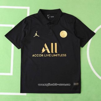 Maglia Polo Paris Saint-Germain Jordan 2023/2024 Nero