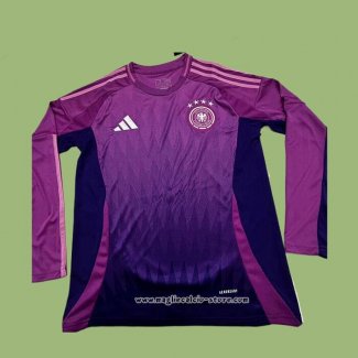 Maglia Seconda Germania Manica Lunga 2024