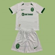 Maglia Seconda Sporting Bambino 2024/2025