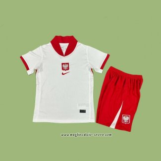 Maglia Prima Polonia Bambino 2024