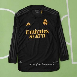 Maglia Terza Real Madrid Manica Lunga 2023/2024