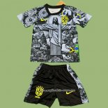 Maglia Brasile Jesus Bambino 2024/2025 Nero