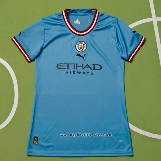 Maglia Prima Manchester City Donna 2022/2023