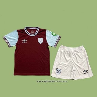 Maglia Prima West Ham Bambino 2024/2025