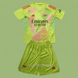 Maglia Arsenal Portiere Bambino 2024/2025 Verde
