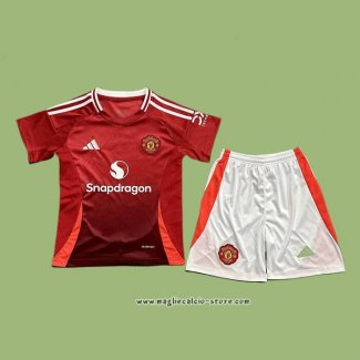 Maglia Prima Manchester United Bambino 2024/2025