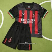 Maglia Prima Milan Bambino 2022/2023