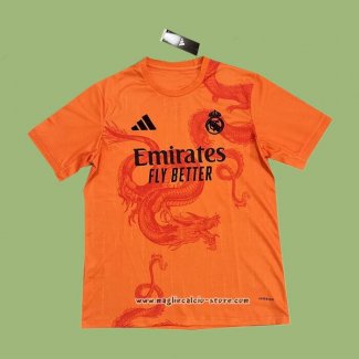 Maglia Real Madrid Dragon 2024/2025 Arancione