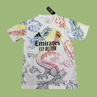 Maglia Real Madrid Dragon 2024/2025 Bianco