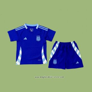 Maglia Seconda Argentina Bambino 2024