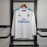 Maglia Prima Real Madrid Retro Manica Lunga 2017-2018