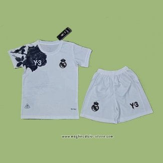 Maglia Real Madrid Y-3 Bambino 2024 Bianco