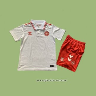 Maglia Seconda Danimarca Bambino 2024