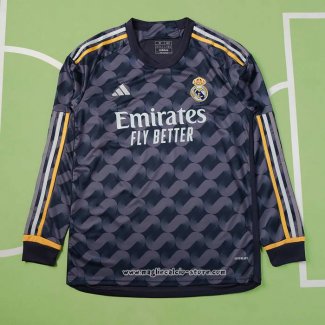 Maglia Seconda Real Madrid Manica Lunga 2023/2024