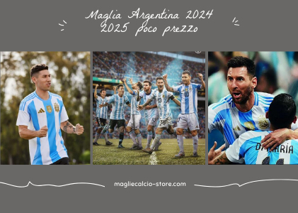 Maglia Argentina 2024-2025