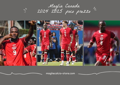 Maglia Canada 2024-2025