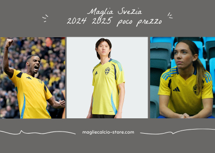 Maglia Svezia 2024-2025