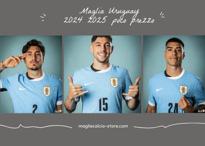 Maglia Uruguay 2024-2025